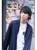 AUSTIN メンズアップバング×束感マッシュ