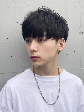 リット×ベリエ(Lit.×belier) ツーブロック/前髪あり/ポイントパーマ[薩摩川内]