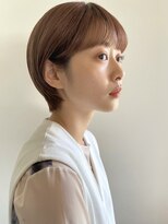 シータ(sheta)&nbsp;【表参道sheta/中澤】マッシュショートカーキグレージュボブ