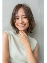 ランドバイハバナ 浅草(LAND by HAVANA)&nbsp;くびれミディ/ハイライト/ミルクティーベージュ