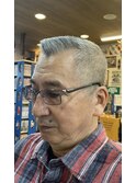 角刈りベースのサイドバック風