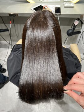 ロンドメリア 天神大名店(Lond Melia) 髪質改善縮毛矯正でツヤサラストレート 髪質改善/艶髪/縮毛矯正