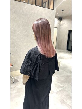 ムード タテマチ(mood tatemachi) ケアブリーチピンクバレイヤージュ