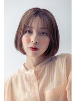 ブリング バイ スノードロップ 吉祥寺(BRING by Snowdrop)&nbsp;黒髪/グレーベージュ/レイヤーロング/前髪パーマ/吉祥寺