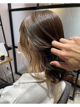 グランミーツ(Grand meets) チラ見せインナーカラー♪