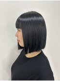 カット縮毛矯正(池袋東口)(池袋)(雑司ヶ谷)