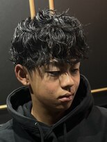 オトコデザイン(OTOKO DESIGN)&nbsp;スパイラルパーマ　マッシュ　パーマ　メンズ