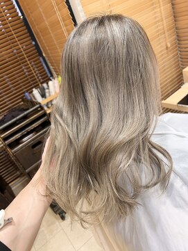 ジールサロン 阿見店(ZEAL SALON) ホワイトグレージュ♪シャドールーツ♪