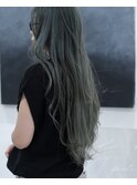 ロングにブリーチ