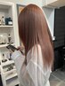 カット+髪質改善カラー+オージュアトリートメント　25300→￥18700