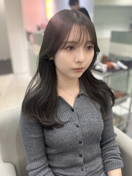 アール 横浜(R) MAKI《ブルベ/ダークブラウン*くびれヘア/小顔》