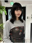 【mood】姫カットレイヤーレイヤーカットミディアムレイヤー