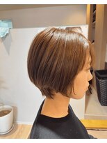 ハピエル ヘアークルー(HAPPYEL hair crew)&nbsp;20代30代40代デザインカラーグラデーションブリーチ小顔