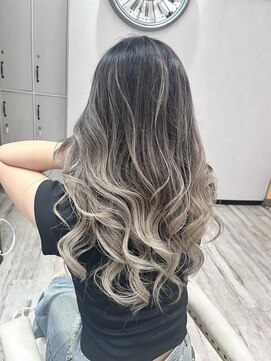 ベルヘアーデザイン 堺東(Belle hair Design) 外国人風/レイヤーカット/バレイヤージュ/ケアブリーチ/堺東