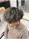 メッシュツイストスパイラルパーママッシュ