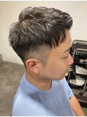 アップバングショート