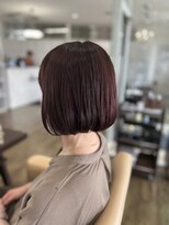 ジッピー ヘアーコレクション&nbsp;ボルドーカラー　ワンカールボブ