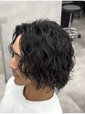 MEN’S HAIR/波巻ツイストスパイラル/フェザーパーマ/渋谷