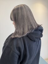 ロテ(LOTE.)&nbsp;着物ヘア/大人ガーリー/ダークアッシュ/似合わせカット/一宮