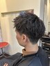 【メンズに大人気!】メンズカット+眉カット+メンズパーマ
