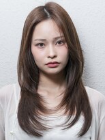 イリ 大阪(ili) レイヤーカット/ブリーチなし/ココアブラウン/髪質改善