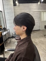 ソイクフ 高田馬場店(SOY-KUFU) 20代30代40代◎似合わせカット毛流れ黒髪フェザーパーマ