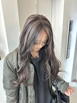 ペレ 梅田(PELE) イメチェン/ピンクベージュ/アンブレラカラー/前髪/梅田