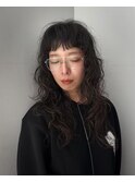 ロングパーマ