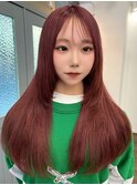 中明度チェリーピンクもお任せください♪