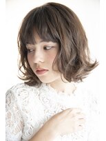 ラフヘアーアンドライフ 所沢東口店(LAF Hair&Life)&nbsp;柔らかな表情のゆるふわスタイル