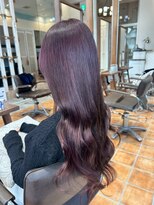 ルチア ヘア フィル 天王寺店(Lucia hair fill)&nbsp;ミディアム顔まわりレイヤーハッシュカット髪質改善天王寺阿倍野