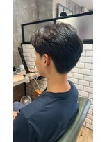 アルフレッド 瑞穂店(alfRed)&nbsp;清潔感で差がつく韓国風毛流れショート/瑞穂区/メンズ/男性/眉毛