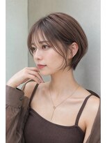 ヘアーズルーム 近鉄八尾(hair's RooM)&nbsp;【近鉄八尾】 耳かけショートボブ