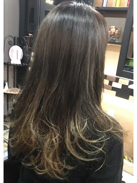ステランサ ヘアークリエイション(Stelanza hair creation) グレージュ グラデーション