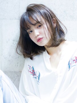 メノン 茨木店(Menon) ブランジュ　大人かわいい　大人ボブ　前髪