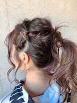 ヘアサロン シロップ(Hair Salon Syrup)&nbsp;[Syrup・山谷慎太郎] 「簡単アレンジ☆ルーズポニー」