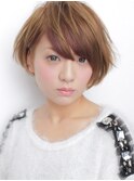 【MODEK's 相模大野】斜めバング×エッジショート