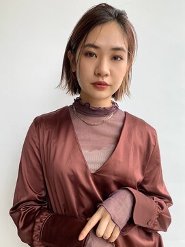 カナン(CANAAN) イヤリングカラー ミニボブ 外ハネボブ(原宿/表参道)