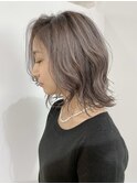 【HAIR One木下】セミディクールグレー