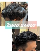 オムヘアーバイグルーマーズ(HOMME HAIR by GROOMER/S)&nbsp;コテパーマ.2wayバング.韓国マッシュ.barberstyle .homme2nd櫻井