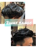 コテパーマ.2wayバング.韓国マッシュ.barberstyle .homme2nd櫻井