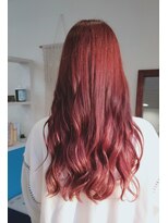 キキヘアメイク(kiki hair make)&nbsp;ロング×ピンクバイオレット