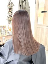 ホンネ(honne.)&nbsp;ココアベージュ×ロングヘア