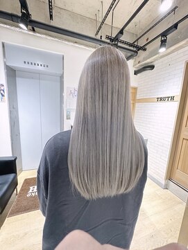 トゥルース 獨協大学前店(Hair&Make TRUTH) 色落ち綺麗なグレージュヘア