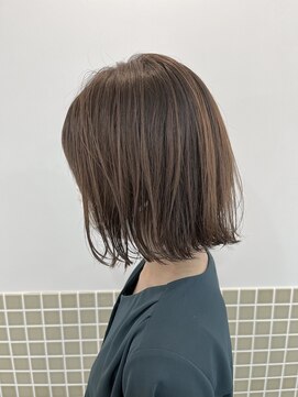 ルヴェルヘアー(Revel hair) 酸性ストレート + ボブ