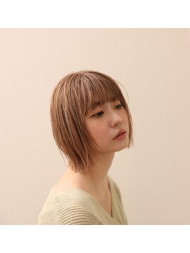 エトワール(Etoile HAIR SALON) 大人可愛いハイトーンボブ
