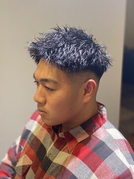 エクファフォーメン(EX-FA FOR MEN) マッシュパーマ/ウルフ/アッシュブラック/カルマパーマ/ツイスト