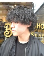 フリーク バーバーショップ 都島店(FREAK BARBER SHOP) スパイラルウルフマッシュ