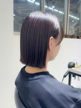 フィーユ(feey) 【ヘイリーボブ　武蔵新城】ボブ　髪質改善　白髪ぼかし