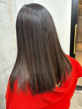 ボンズサロン オモテサンドウ(BONDZSALON OMOTESANDO) 白髪ぼかしハイライト×痛まない白髪染め【表参道駅,原宿駅】
